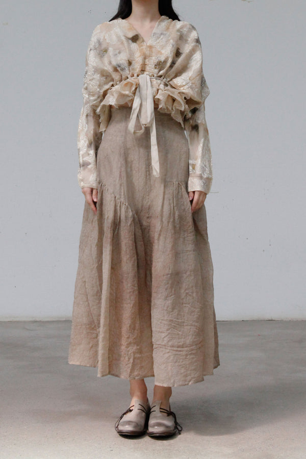 MUTEDANCE silk skirt MD22SS18 PM37